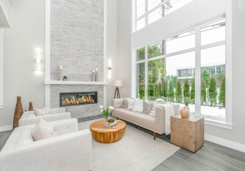 What are some tips for creating a modern atmosphere in my home without breaking the bank?