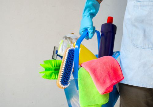 In what order should you clean your house?